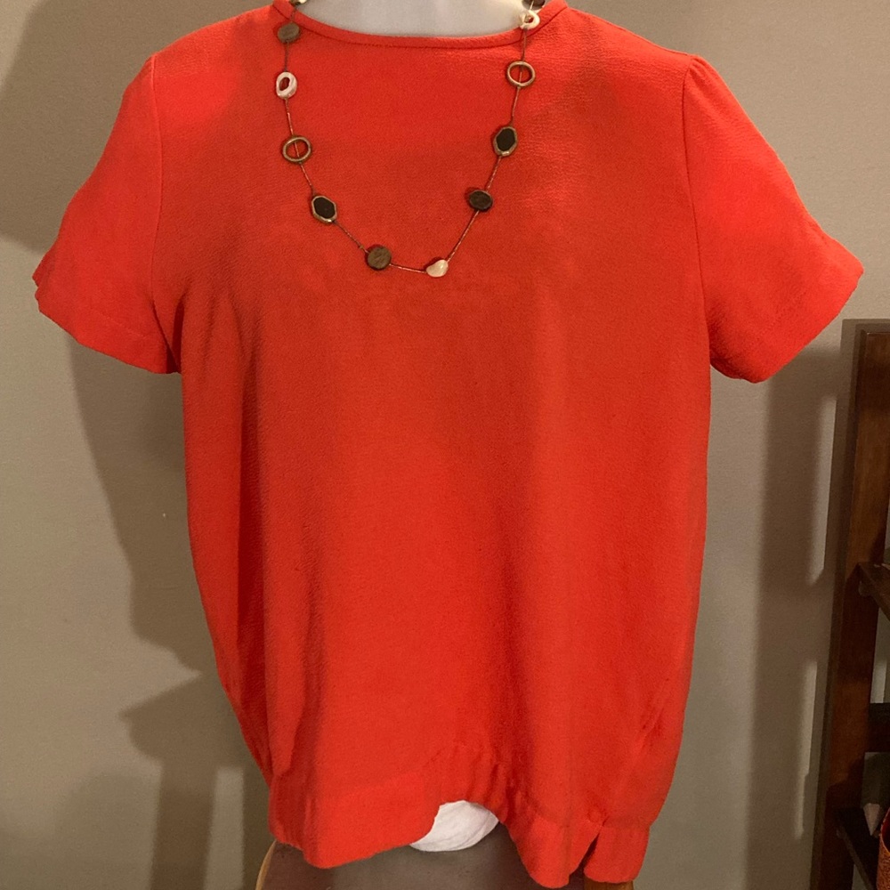 Orange, late 90/early 00s dressy shirt